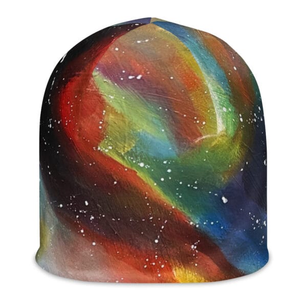 Abstract Print - “Beanie Chromatic Whispers”