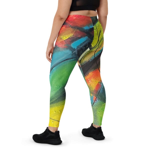 Abstract Print Leggings