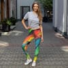 Abstract Print Leggings