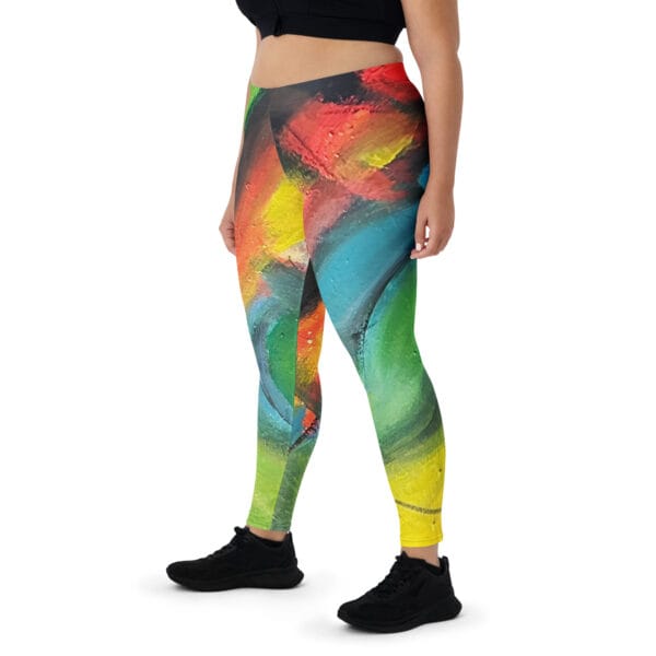Abstract Print Leggings