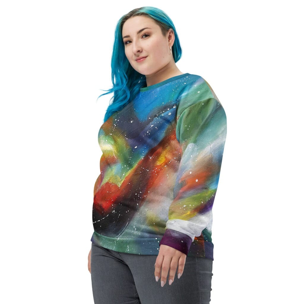 Unisex Sweatshirt - “Chromatic Whispers”
