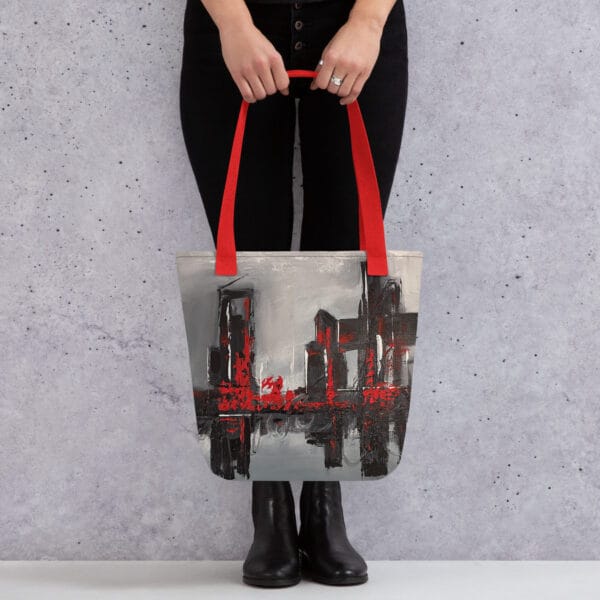 Tote Bag- "Fragments of Fire"