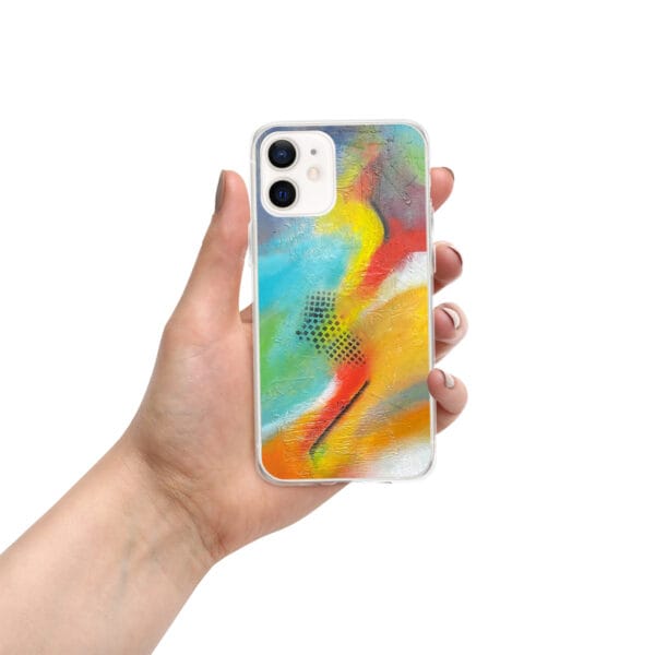 Clear Case for iPhone® -“Red Rasta”