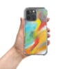 Clear Case for iPhone® -“Red Rasta”