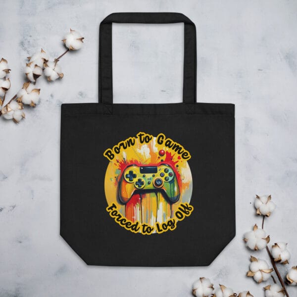eco-tote-bag-black-front-68476103ef9b7.jpg Eco Tote Bag for Gamers