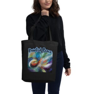Eco Tote Bag -“Chromatic Whispers”