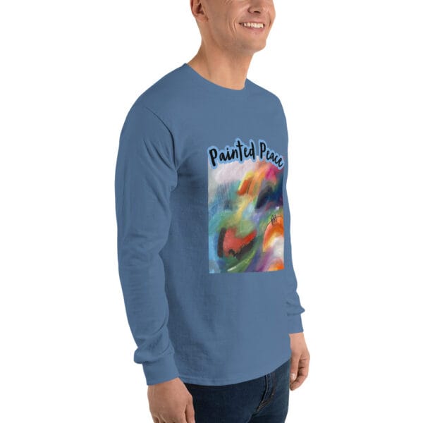 mens-long-sleeve-shirt-indigo-blue-right-front-6859b71c555bd.jpg Men’s Long Sleeve Shirt -“Radiant Veil”