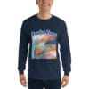 mens-long-sleeve-shirt-navy-front-6859b71c2b91a.jpg Men’s Long Sleeve Shirt -“Radiant Veil”