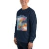 mens-long-sleeve-shirt-navy-left-front-6859b71c2f57a.jpg Men’s Long Sleeve Shirt -“Radiant Veil”