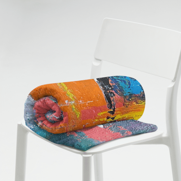 Abstract Throw Blanket