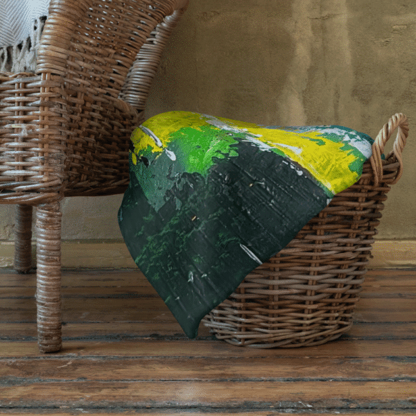 Abstract Throw Blanket