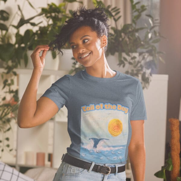 Short-Sleeve Unisex T-Shirt -“A Whale of a Time”