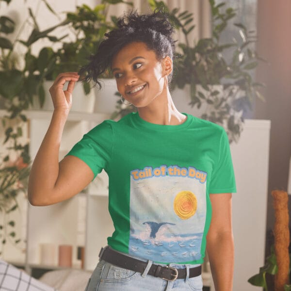 Short-Sleeve Unisex T-Shirt -“A Whale of a Time”