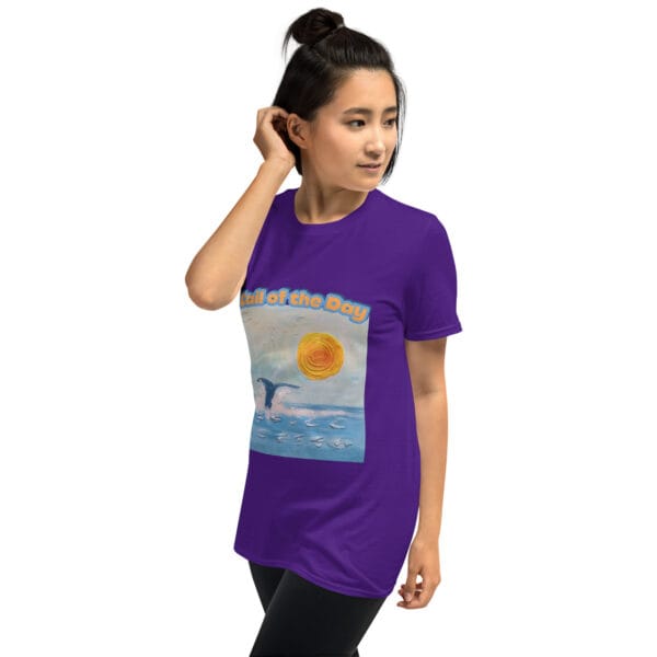 Short-Sleeve Unisex T-Shirt -“A Whale of a Time”