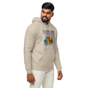 unisex-essential-organic-hoodie-desert-dust-right-front-684751d372d82.jpg Unisex Organic Hoodie - “The Quiet City”