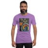 unisex-staple-t-shirt-heather-team-purple-front-685a4a36e5653.jpg Abstract Unisex T-Shirt