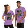 unisex-staple-t-shirt-heather-team-purple-front-685a4a36f3651.jpg Abstract Unisex T-Shirt