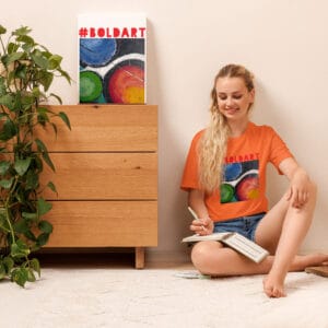 Unisex Abstract T-Shirt - "Conversely Concave"