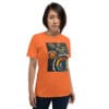 unisex-staple-t-shirt-orange-front-685a4a360e0f8.jpg Abstract Unisex T-Shirt
