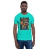 unisex-staple-t-shirt-teal-front-685a4a365bcaa.jpg Abstract Unisex T-Shirt