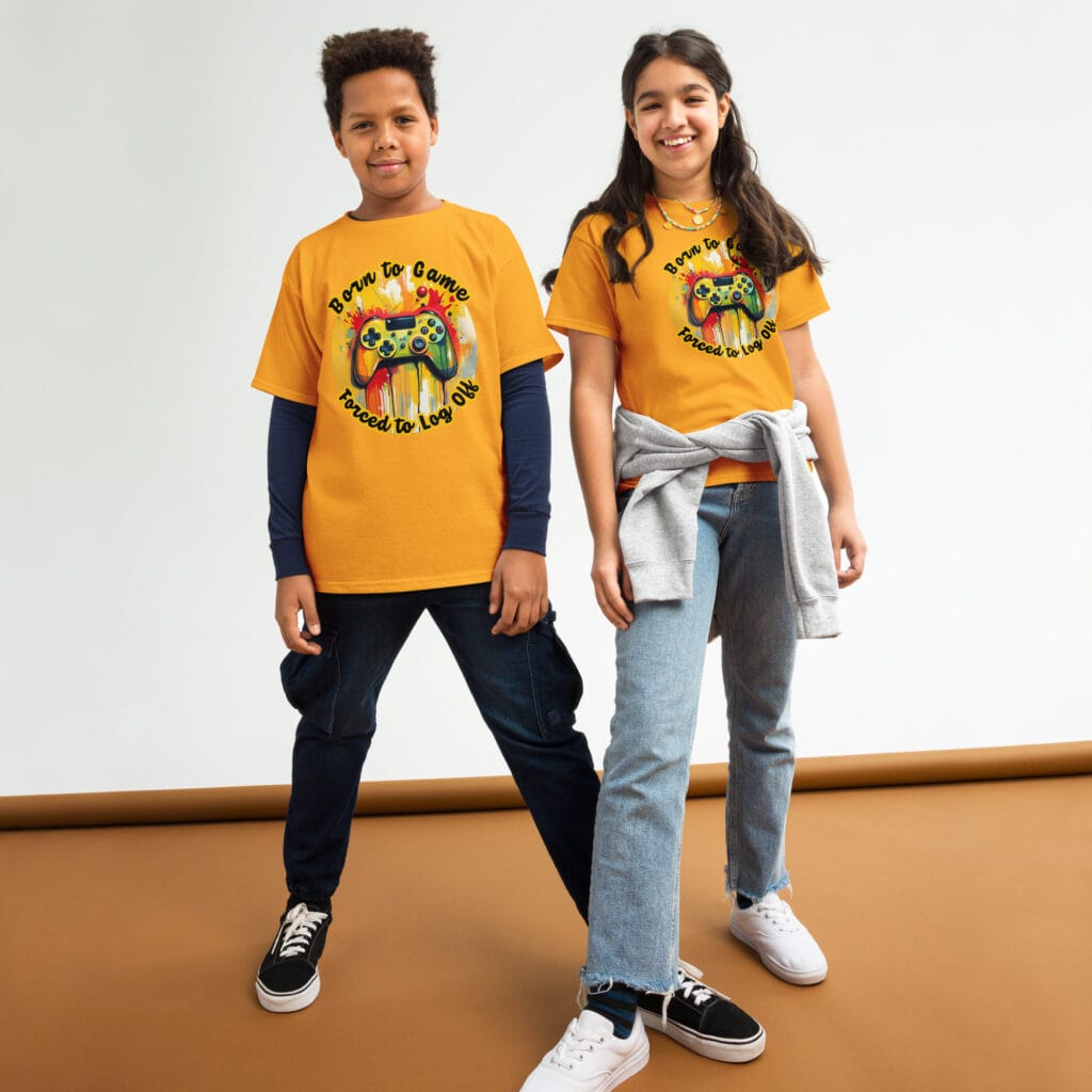 Youth Classic Tee, Gaming Theme