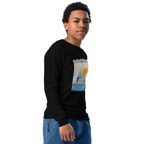 Youth Long Sleeve Tee - "A Whale Of A Time"