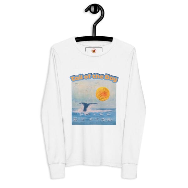 Youth Long Sleeve Tee - "A Whale Of A Time"