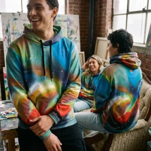 Chromatic Whispers Hoodie