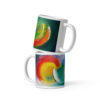 Abstract Glossy Mug - “Love of K”