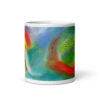 Abstract Glossy Mug - “Love of K”