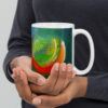 Abstract Glossy Mug - “Love of K”