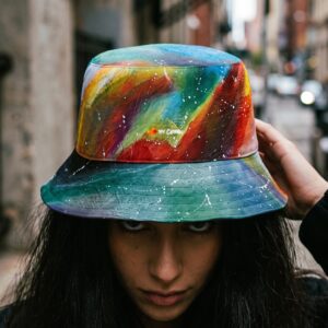 Chromatic Whispers bucket hat