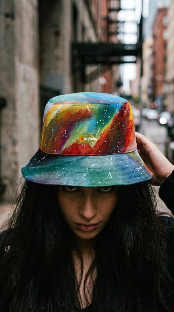 Chromatic Whispers bucket hat