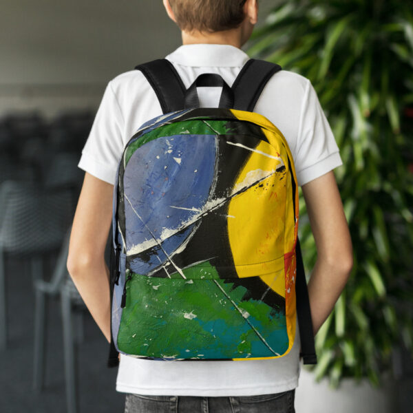 Abstract Print Backpack