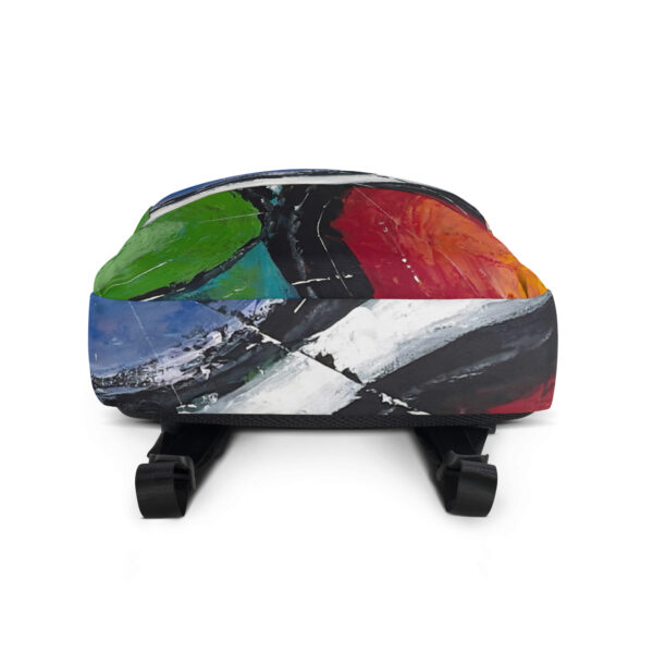 Abstract Print Backpack - “Conversely Concave"