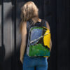 Abstract Print Backpack