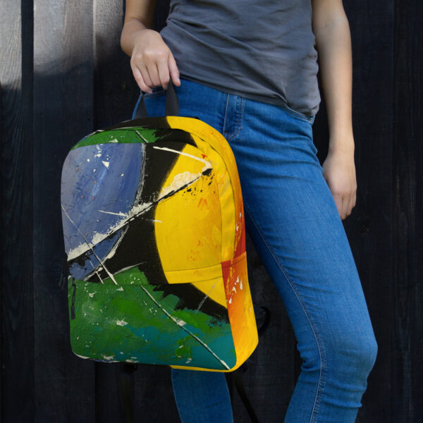 Abstract Print Backpack