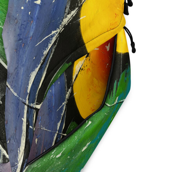 Abstract Print Backpack