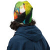 Abstract Print Beanie