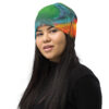 Abstract Print Beanie