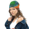 Abstract Print Beanie