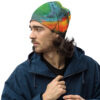 Abstract Print Beanie