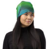 Abstract Print Beanie