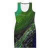 Abstract Bodycon Dress