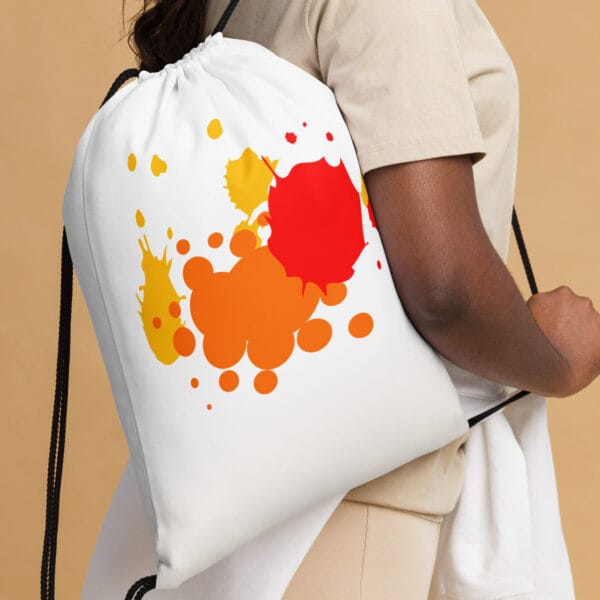 all-over-print-drawstring-bag-white-front-2-6871b406e2519.jpg Color Splash Drawstring Bag