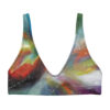 Recycled Padded Bikini Top -“Chromatic Whispers”