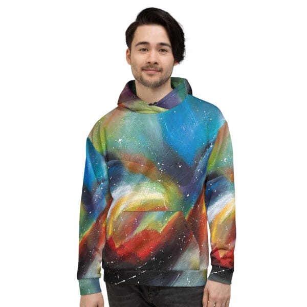 all-over-print-recycled-unisex-hoodie-white-front-6872ceb053d1f.jpg Unisex Hoodie - “Chromatic Whispers”