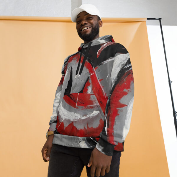 all-over-print-recycled-unisex-hoodie-white-front-688acbae11206.jpg Abstract Unisex Hoodie | “Heartease”