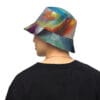 Reversible Bucket Hat - “Chromatic Whispers”