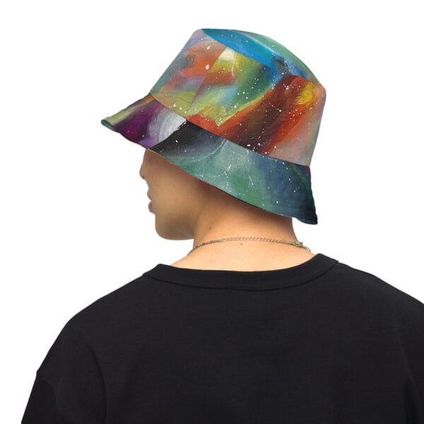 Reversible Bucket Hat - “Chromatic Whispers”